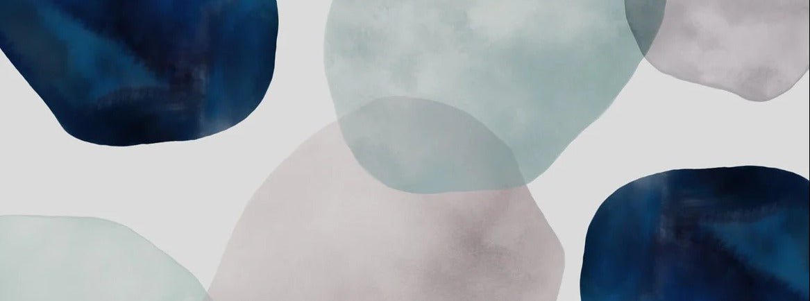 Carta da parati cerchio astratto acquerello