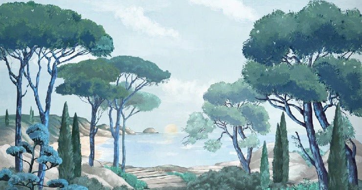 Carta da parati passeggiata nelle calanques