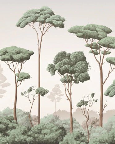 Carta da parati Brezza leggera nella pineta