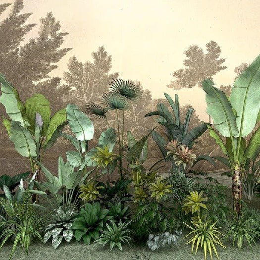 Carta da parati della giungla indonesiana