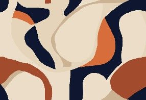 Carta da parati armonia contemporanea