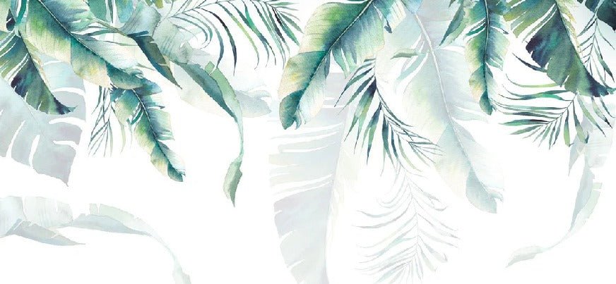 Carta da parati in stile Jungle e Scandinavo