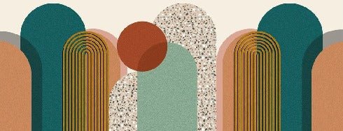 Carta da parati Art pop decorativa grafica di tendenza