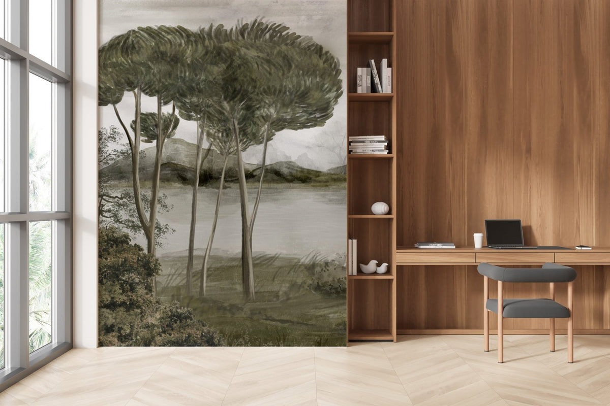 Carta da parati panoramica mediterranea