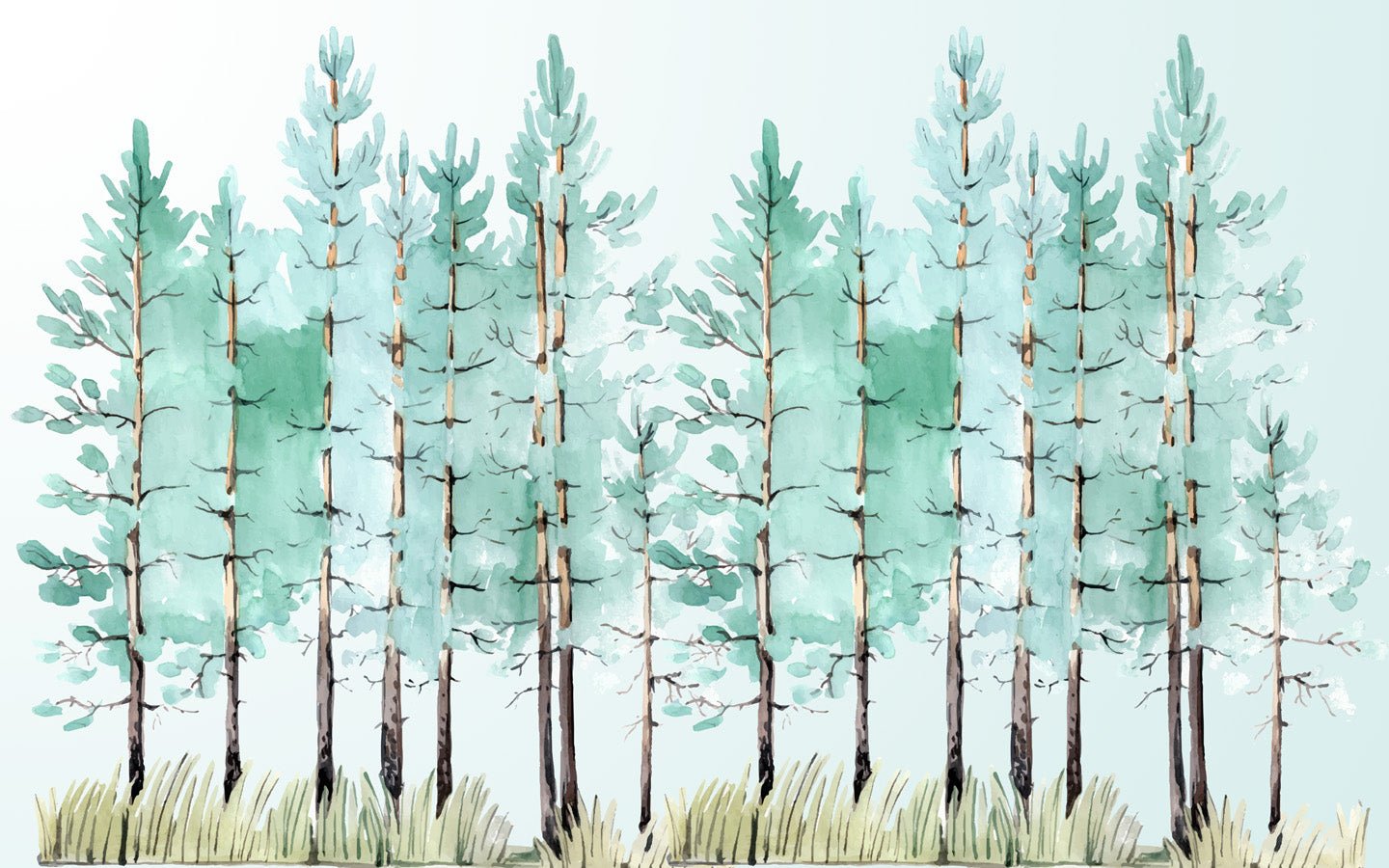 Papier peint Scandinave, mural concept, tendance
