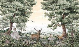 Carta da parati vita degli animali