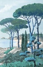 Carta da parati passeggiata nei torrenti