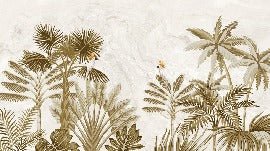 Carta da parati bistrot jungle tamarindo