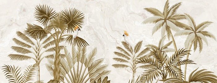 Carta da parati bistrot jungle tamarindo