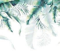 Sfondo in stile giungla e scandinava