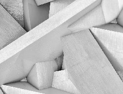 Carta da parati in cemento dal design architettonico 3D