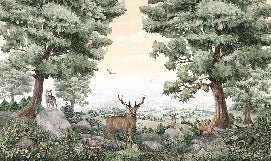 Carta da parati vita degli animali