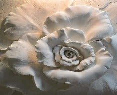 Scultura di fiori 3D wallpaper