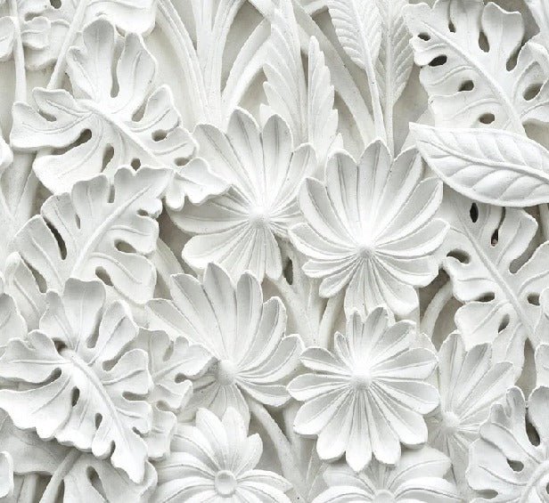 Carta da parati White Garden