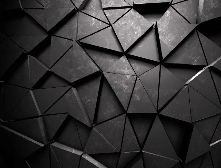 Carta da parati 3D Black Perspective