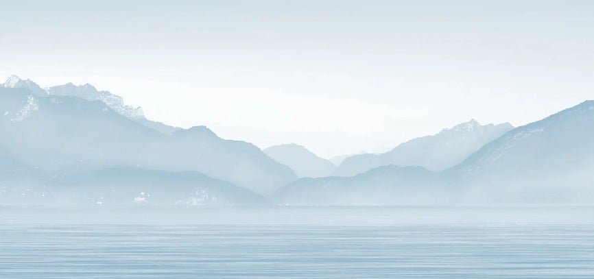 Carta da parati Annecy e il suo tranquillo lago