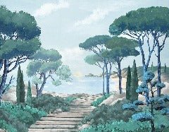 Carta da parati passeggiata nei torrenti