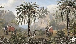 Carta da parati dell'alba del Bengala