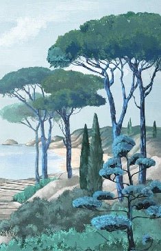 Carta da parati passeggiata nei torrenti