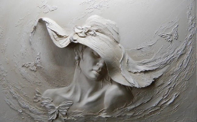 Donna Sculpt carta da parati