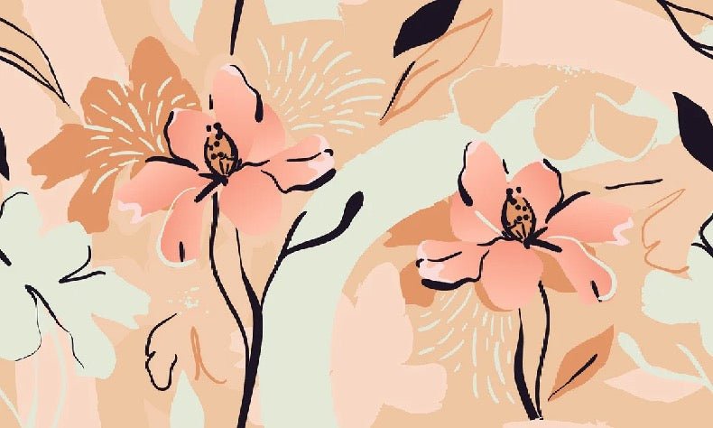 Yoga meditazione fiore carta da parati