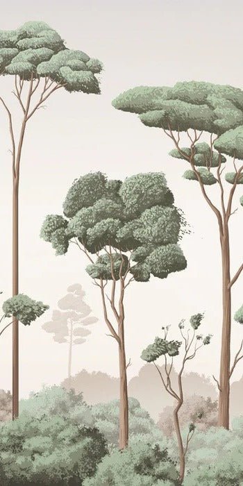 Carta da parati Brezza leggera nella pineta