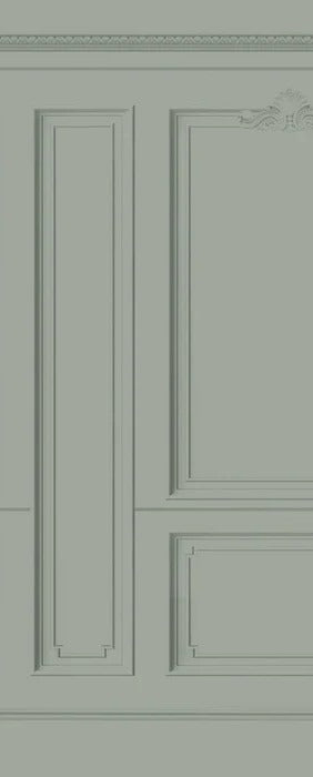 Carta da parati Haussmann Verde grigio