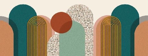 Carta da parati Art pop decorativa grafica di tendenza