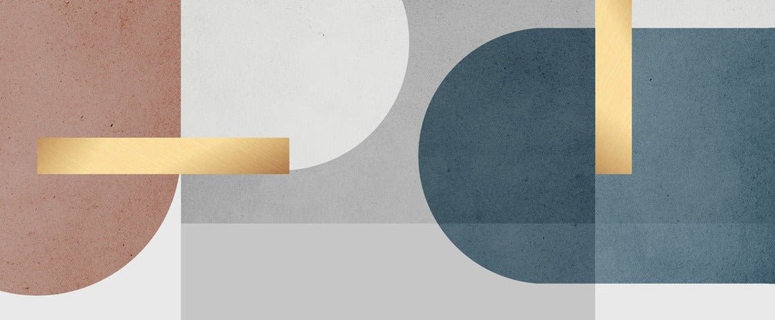 Carta da parati cemento grafico