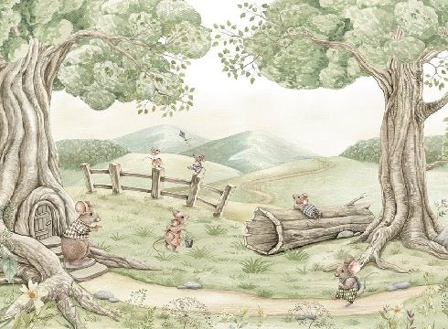 Sfondo della famiglia Baby Mouse