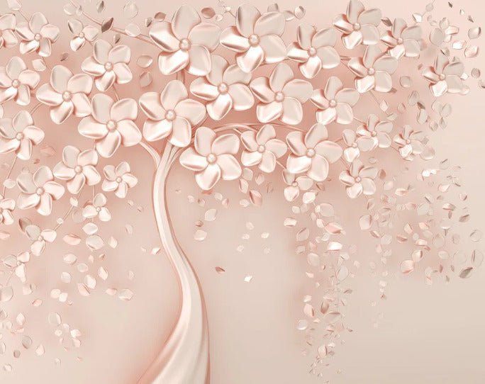 Albero 3D Oro rosa