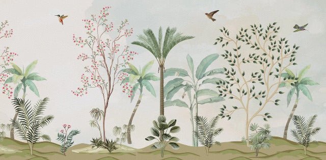 Carta da parati Chinoiserie jungle