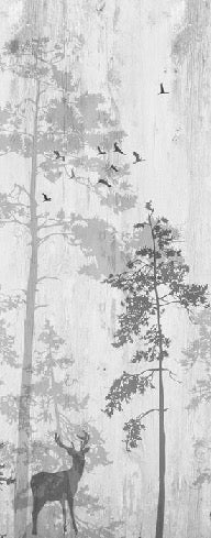 Carta da parati Nostalgic Forest