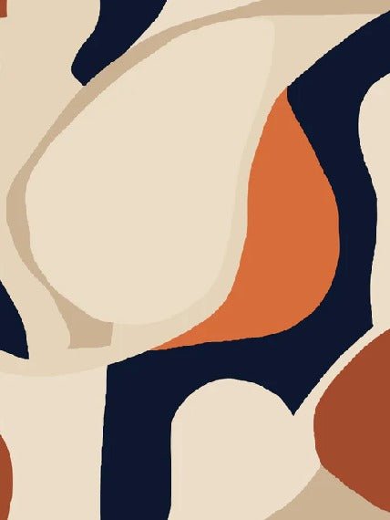 Carta da parati armonia contemporanea