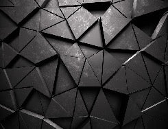 Sfondo 3D Black Perspective