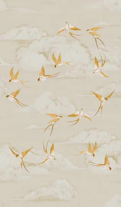 Carta da parati per ufficio Uccello dorato