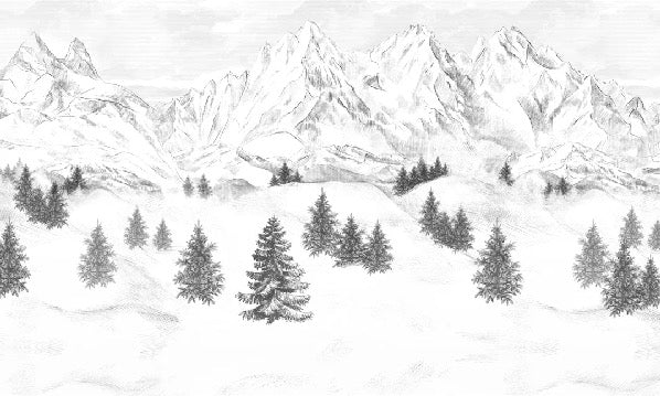 Carta da parati Aiguilles d'Arves
