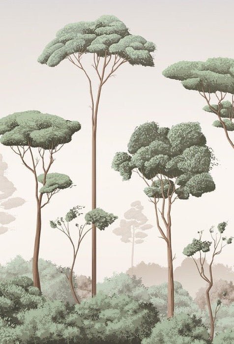 Carta da parati Brezza leggera nella pineta