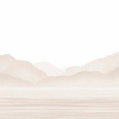 Carta da parati Annecy e il suo tranquillo lago beige