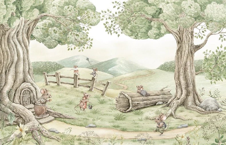 Sfondo della famiglia Baby Mouse