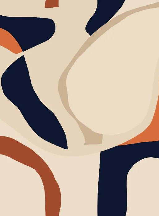 Carta da parati armonia contemporanea