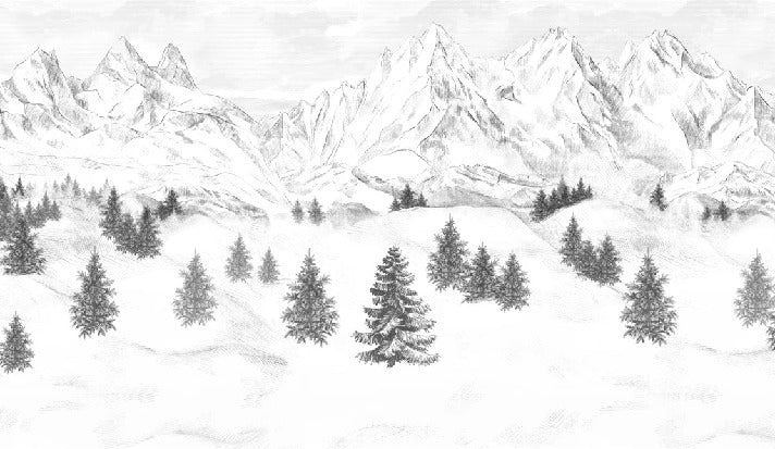 Carta da parati Aiguilles d'Arves
