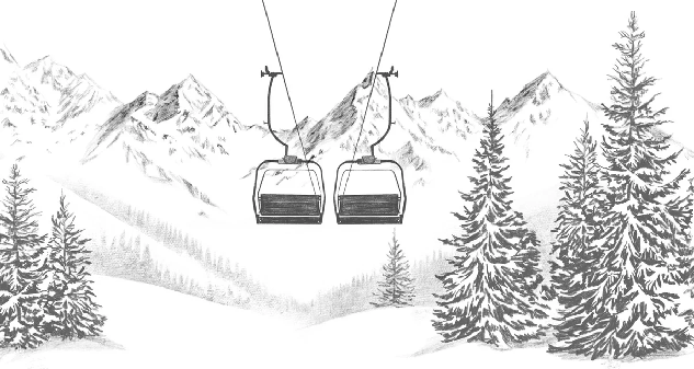 Carta da parati Alpine Immersion