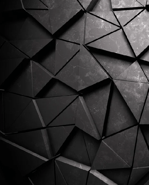 Carta da parati 3D Black Perspective
