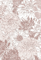 Carta da parati con fiori Dahlia