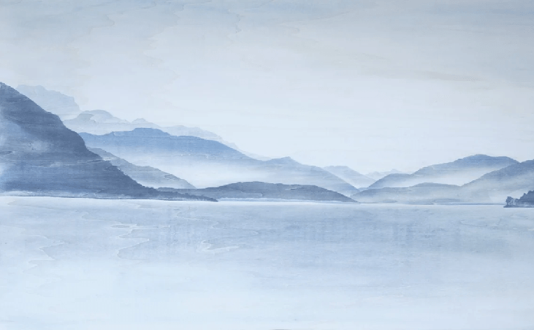 Carta da parati Annecy | Les Bleus du Lac®