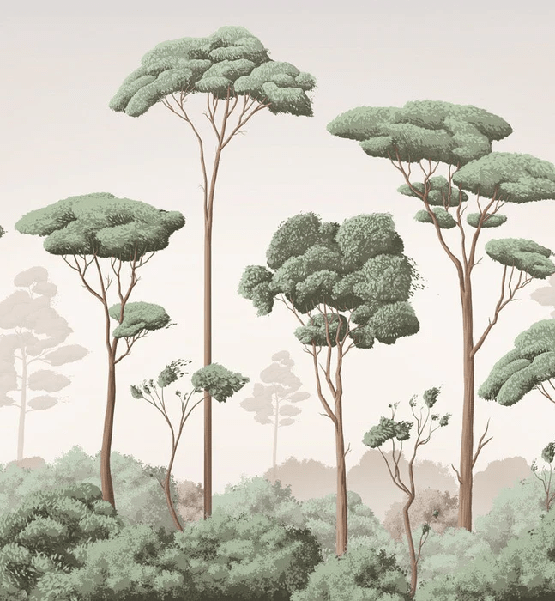 Carta da parati Brezza leggera nella pineta