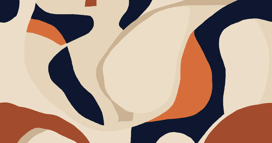 Carta da parati armonia contemporanea