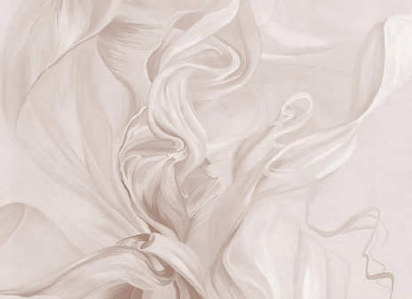 Carta da parati contemporanea – sublime flow sepia