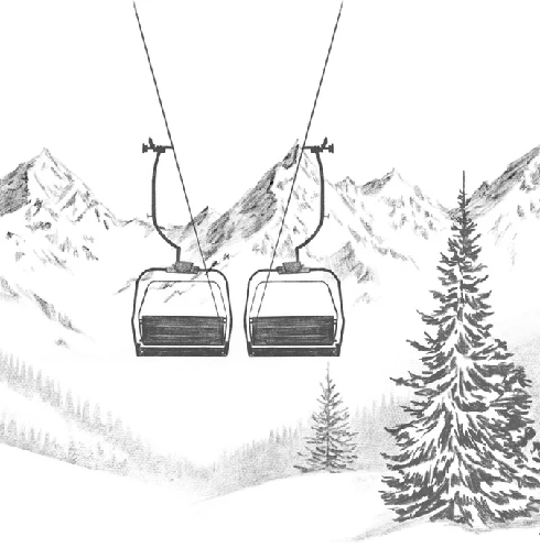 Carta da parati Alpine Immersion